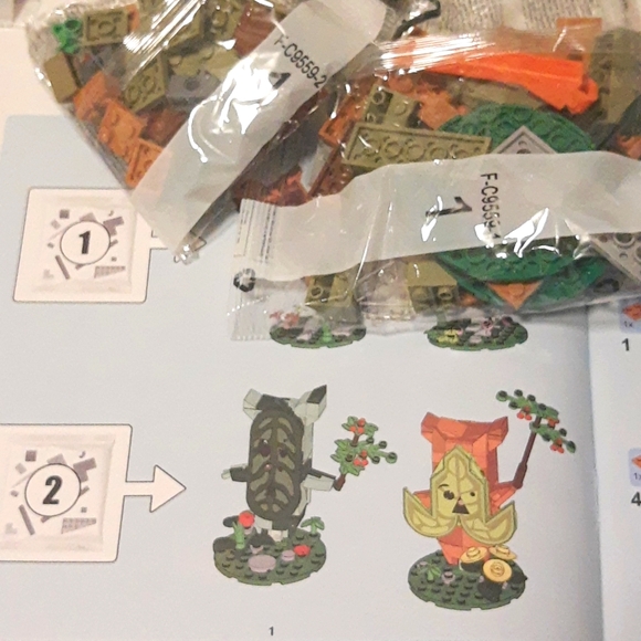 Korok Yahaha Brick Building Set The Legends of Zelda F-C9559 Lego Compatible NEW - Picture 6 of 13